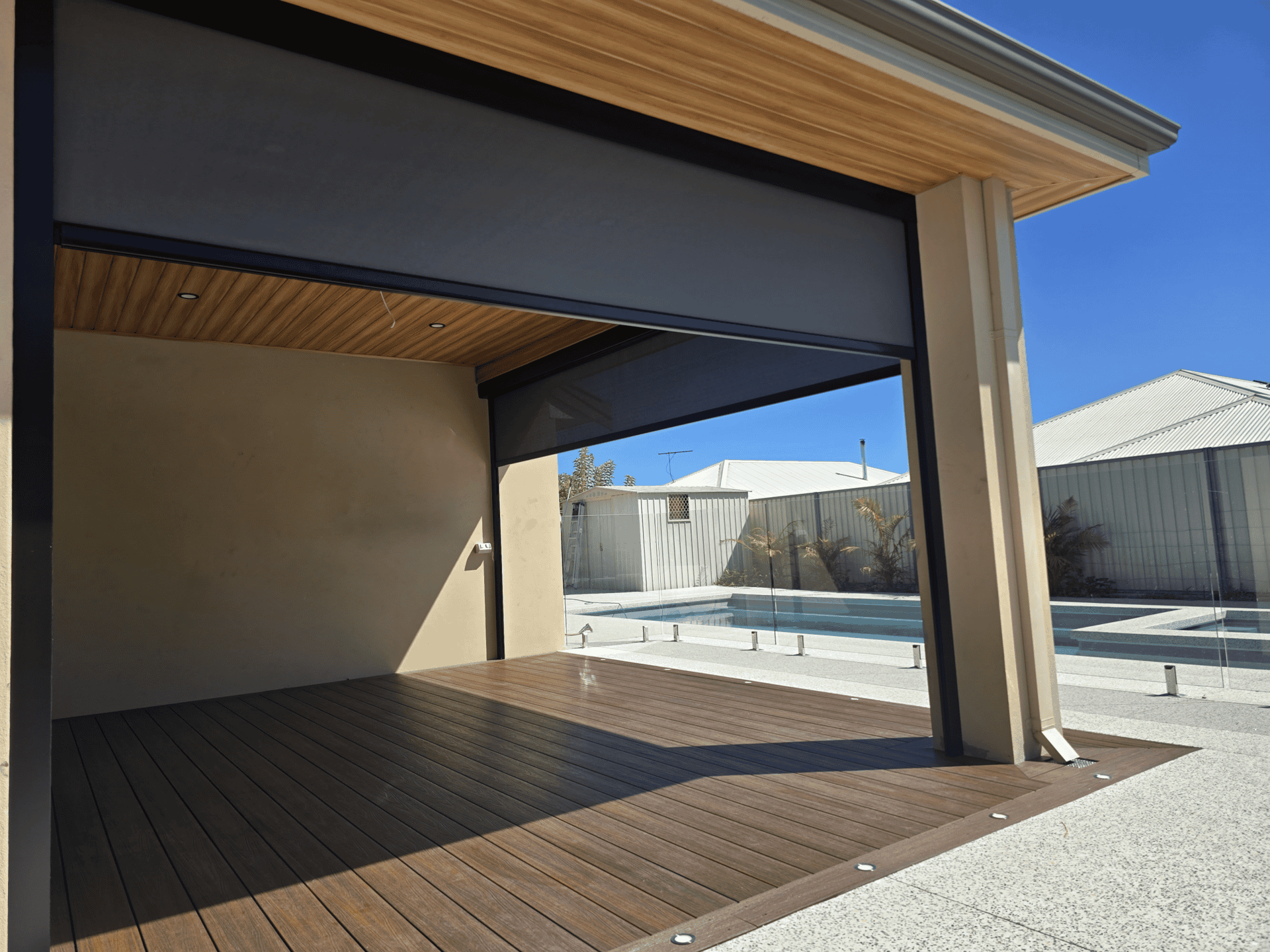 What Is Ceiling Lining Made From Permatimber Quickboard Cedar Doing In Roof Overhang